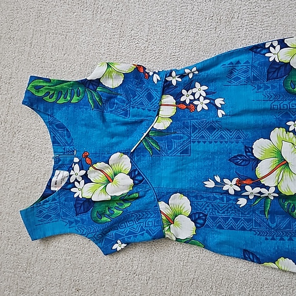 Vintage Royal Hawaiian long dress, Med - Picture 4 of 10